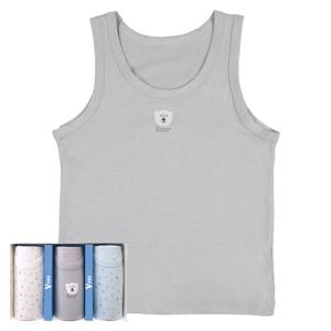 R20FW55601 발렌티노크리스티 남아동 민소매런닝 3매