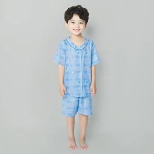 BYC 남 아동 레이온 여름 잠옷 파자마 세트 BTR7328