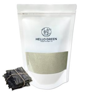 헬로우그린 천연 조미료 국산 완도 다시마 가루 500g (팩)