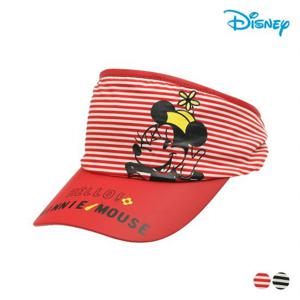 [디즈니골프]여성 스트파이프 선바이저 캡 DL1LAC003