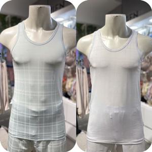 [비비안] (CP1718) 인견소재  남성런닝 2컬러택1