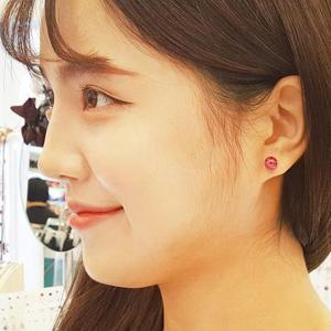 볼라레 세이브존01 14K드라이플라워 귀걸이 볼7.5mm GE194