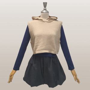 [난닝구]펜크울후드베스트 140975(1124C2VT01B)