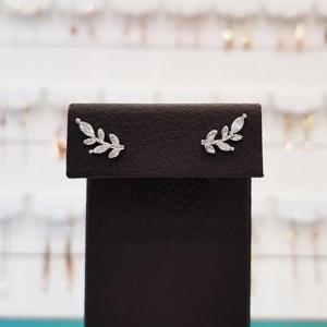 볼라레 세이브존01 특이한생일선물 나뭇잎 귀걸이 VE839