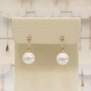 볼라레 세이브존01 14K진주귀걸이 포인트드롭 7mm GE184