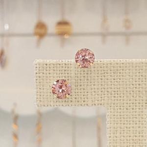 볼라레 세이브존01 14K침귀걸이 핑크다이아5부 GE226