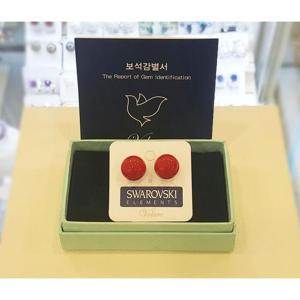 볼라레 세이브존01 산호12mm진주귀걸이 SSE423