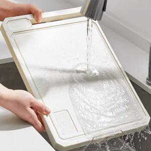 크린리빙 스크러버 스테인레스 304 스탠드 양면 도마