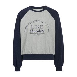 [제이제이 지고트]나그랑 니트배색 맨투맨 GPAN0TS111