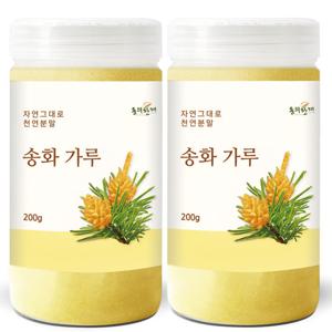 동의한재 송화가루 송화분 200g x 2개