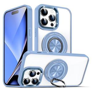 아이폰SE3 SE2 맥세이프 핑거링 변색없는 투명 하드 범퍼 케이스