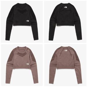 노스페이스 여성 모션 크랍 롱슬리브 티 (NM5MQ81)