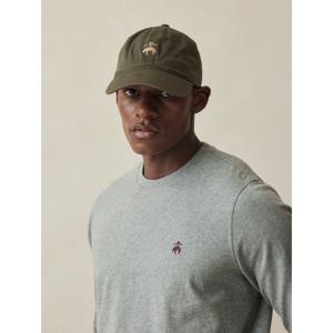 [브룩스브라더스] [남여공용] 코튼 로고 베이스볼 캡 (올리브) (BBACMM9903KEF)