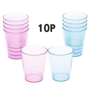 투명컵 다회용 투명 맥주잔 10P 야외용 행사용 캠핑용