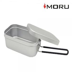 군용반합 모루 손잡이 접이식 사각 도시락 반합 1000 대