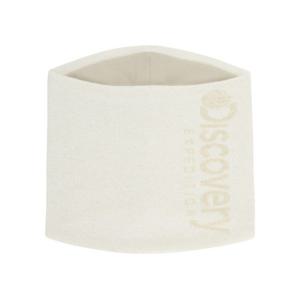 디스커버리넥워머 AQS DXMS3183N-IVS 로고 자카드 니트 넥워머