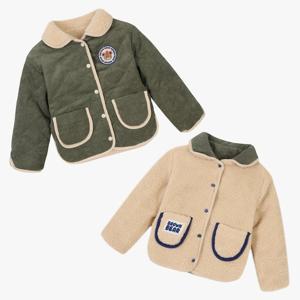 [코코리따]베어 리버서블 아우터점퍼CEJP23TE6