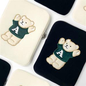 아이패드 갤럭시탭 태블릿 캐릭터 곰돌이 파우치 케이스