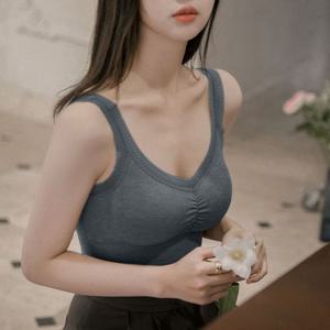 부드러운 골지 러블리 레이스 노와이어 편한 브라렛