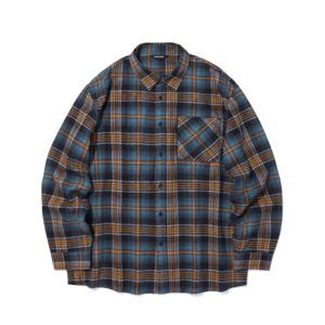 [인터크루]21 s 멀티 체크셔츠 오렌지 ITZ1YC32AOR