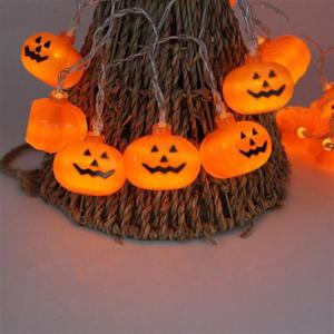 [도토로] 10구 LED 할로윈 호박 가랜드 전구(1.5M)