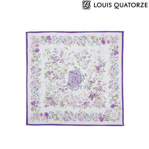 2DHA599PU 손수건 플로리스코튼 퍼플