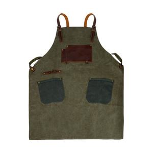 OD 굿워크 앞치마 GW-A02 프리미엄 캔버스 소가죽