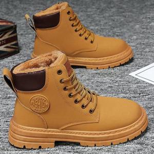 [잇백잇슈] 남성베이직방한워커 털안감 겨울신발 보온