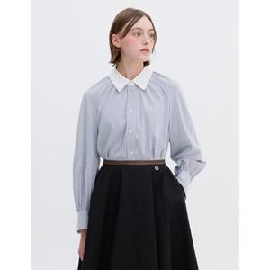 올리브데올리브 (OW4AB805) 셔링디테일 셔츠블라우스 OLIVE  DES  OLIVE