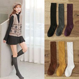 오버니삭스 기모 양말 겨울 다리워머 긴양말 무릎양말