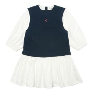 [래핑차일드]체리 레이어드 원피스 (84B19-500-75)
