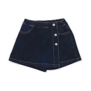 [래핑차일드]프레피 데님 치마바지 (84B19-431-70)