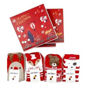 크리스마스양말 크리스마스 캐릭터양말 선물세트 4P 겨울양말