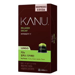 카누 캡슐커피 릴렉스 디카페인 10개입[네스프레소호환]