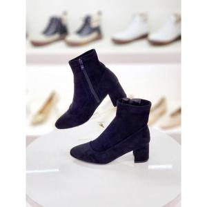 세레스 세이브존03 여성 스웨이드 삭스 스판 앵클 부츠 6cm AGDCR 500A-0