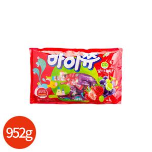 크라운 마이쮸 딸기 포도 952g