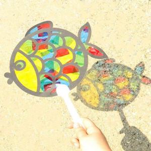 DIY661 유니아트 물고기부채 썬캐쳐 만들기