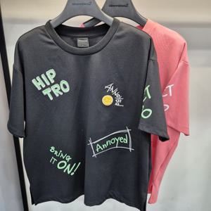 [나인마이너스투]리트머스 여성 프린팅 반팔 티셔츠 LO2TF262_SC