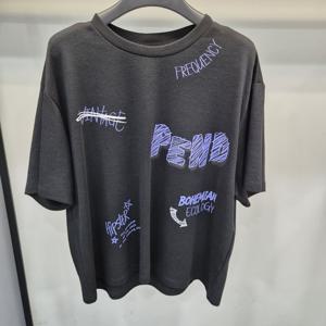 [나인마이너스투]리트머스 여성 프린팅 반팔 티셔츠 LO2TF266_SC