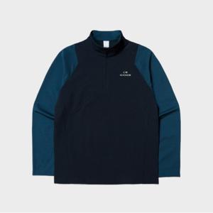 아이더긴팔티 BQJ DMU24206Z6 STORM (스톰) 남성 배색 긴팔 짚업