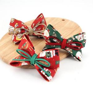 [아랑로랑] 크리스마스 큐티 리본 헤어핀