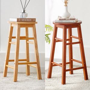 원목 홈바 높은 의자 아일랜드 식탁 바체어 우드 체어 카페의자