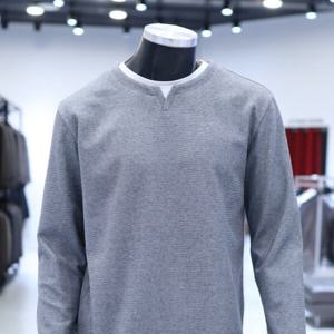 [STCO]레이어드 슬릿넥 긴팔 티셔츠 F1TS25102