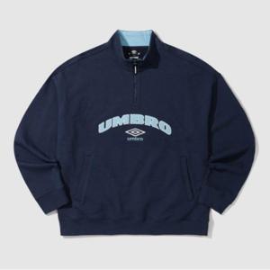 M 엄브로긴팔티 CQK UP121CFS11-DVY 아플리케 레터링 하프집업