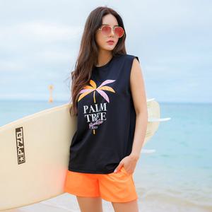 록시 여성 민소매 래쉬가드 RX749KWT