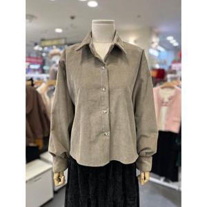 오조크 세이브존01 코듀로인 크롭 셔츠 HOSWCSL504P