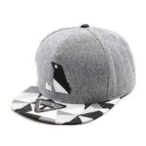 [프롬슈] 폴딩 펭귄장식 남자 남성 빅사이즈스냅백 XL모자