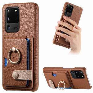 갤럭시S20 플러스 울트라 FE 가죽 카드홀더 링 거치대 케이스