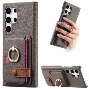 갤럭시S24 플러스 울트라 FE 가죽 카드홀더 링거치대 케이스