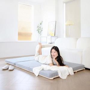 탄탄한 3단 접이식 매트리스 바닥 수면 매트 MS